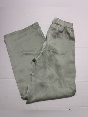 Cult Gaia Minaya Wide Leg Pants Women’s Size Small in Jade Green